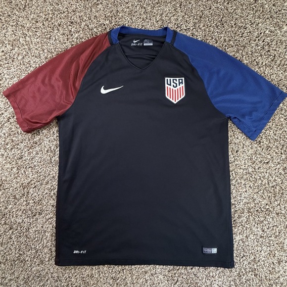 Nike Other - Nike Dri-Fit 2016 USA Soccer World Cup US USMNT National Jersey Large L